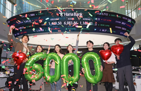 멈추지 않는 코스피, 6000P 시대