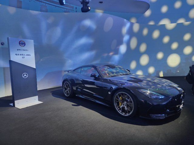 ‘올해의 퍼포먼스’를 수상한 메르세데스-벤츠의 ‘메르세데스-AMG GT’.배동진 기자