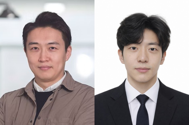 UNIST 강주헌 교수(좌측)와 브라이언 최 연구원. UNIST 제공