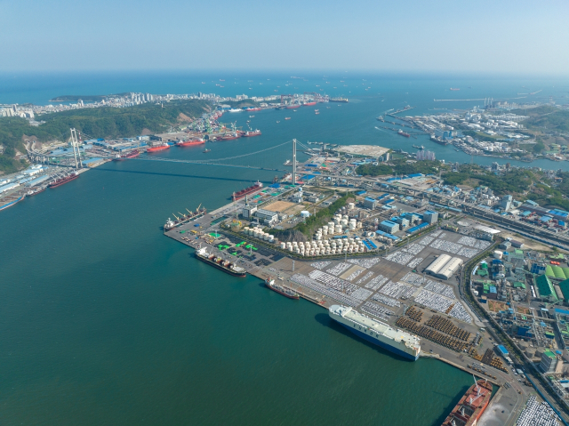 울산본항 전경. 울산항만공사(UPA) 제공