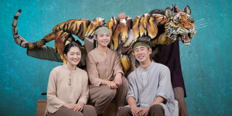 무대 위 ‘벵갈호랑이’를 진짜로 만드는 ‘3인 1조’의 몸과 호흡