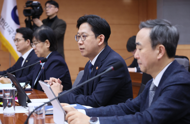 배경훈 부총리 겸 과학기술정보통신부 장관이 11일 서울 종로구 정부서울청사 별관에서 열린 제5회 과학기술관계장관회의에서 발언하고 있다. 연합뉴스