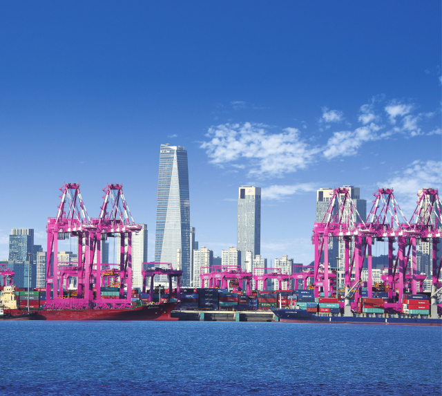 인천신항 전경. 인천항만공사(IPA) 제공