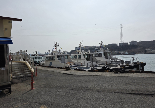 고유가 기조에 통선 운영비에 부담이 커지고 있다. 사진은 울산세관 통선부두. 오상민 기자