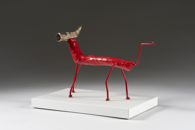 박주현 'Red’(2026). 이웰갤러리 제공