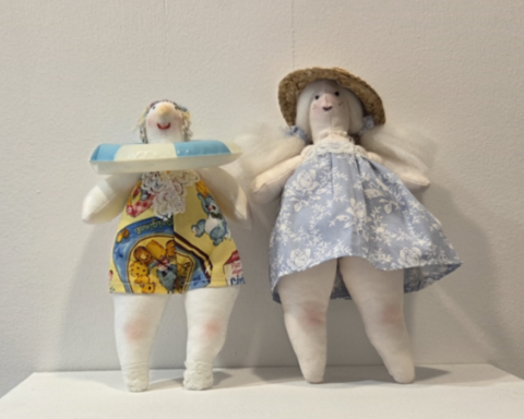 신선화 - 뚱뚱해도 괜찮아, 19x10cm, fabric, 2026