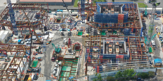 부산의 한 아파트 건설 현장. 정종회 기자 jjh@