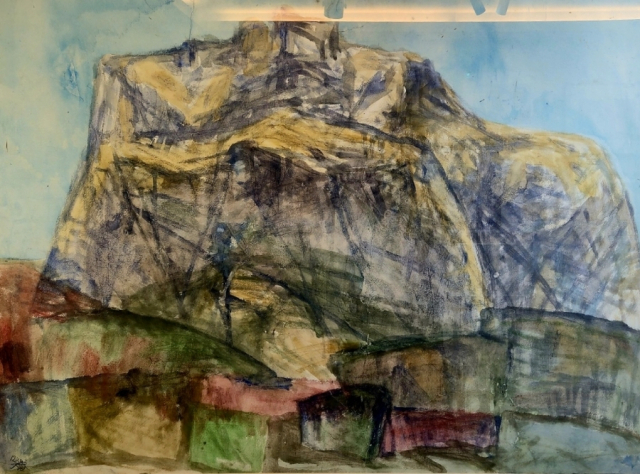 배동신, 무등산, 1970. 갤러리 예술섬 제공