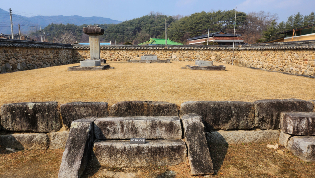 경북 영주시 순흥면에 위치한 금성대군 신단.