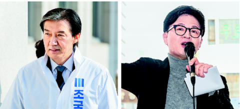 조국, 여론조사서 한동훈 앞서… 북갑 빅매치 성사되나