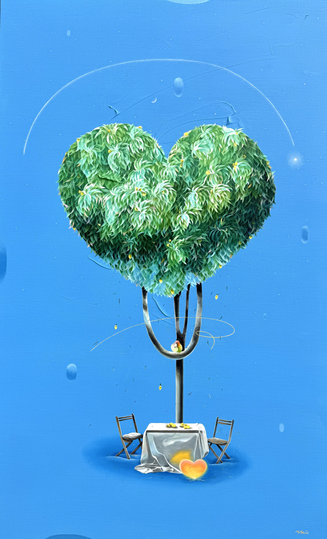 이미소, 감정나무_HEART, 2026. 오션갤러리 제공