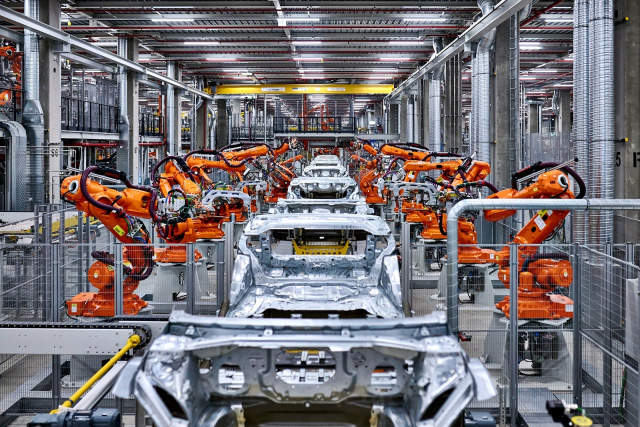 BMW 뮌헨공장 내부 조립라인 모습.BMW코리아 제공