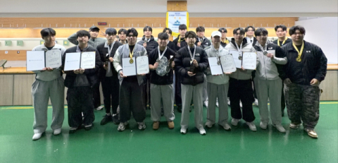 동명대 사격부, 전국대회서 금2·은5… 시즌 첫 대회 ‘쾌조의 출발’