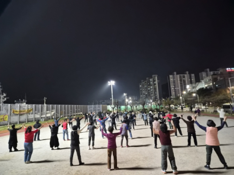 사하구보건소 다대건강생활지원센터, ‘다대달빛광장체조’ 힘찬 출발