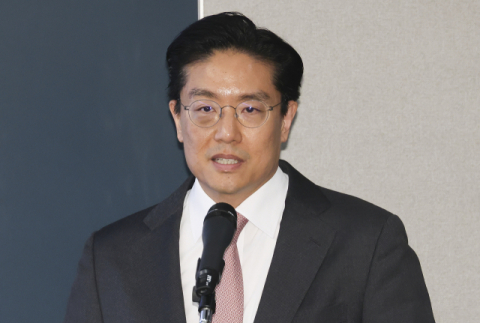 전인석 삼천당제약 대표가 지난 6일 서울 서초구 삼천당제약 본사에서 열린 기자간담회에서 발언하고 있다. 연합뉴스