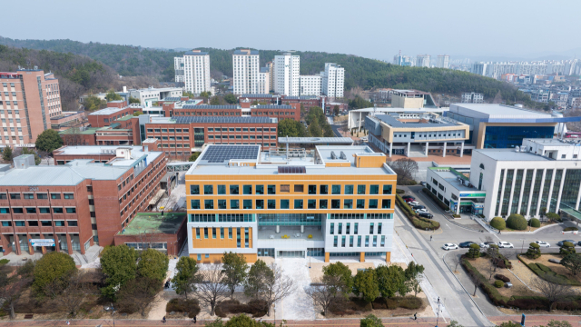 경상국립대 가좌캠퍼스 ‘미래혁신관’이 준공됐다. 경상국립대 제공