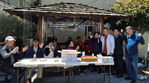 사하구 괴정3동 신인철 방위협의회 회장, 먹거리 나눔 행사 개최