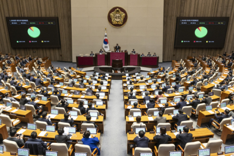 '26.2조 규모' 추경안 국회 본회의 통과…소득하위 70%에 지원금