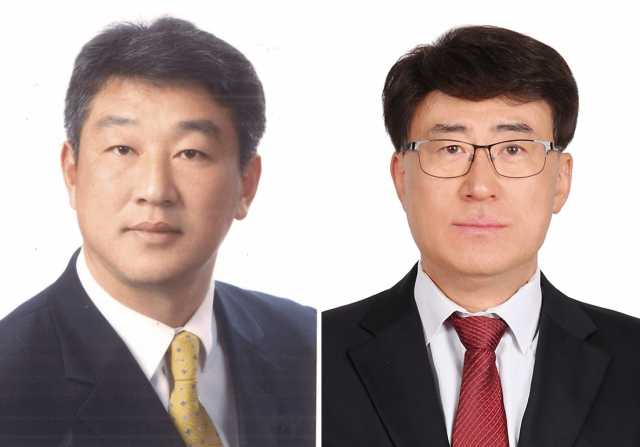 6월 3일 치러지는 제9회 전국동시지방선 경남도의원 통영2 선거구 국민의힘 공천을 신청한 김태규 도의원과 김태종 변호사. 중앙선거관리위원회 제공