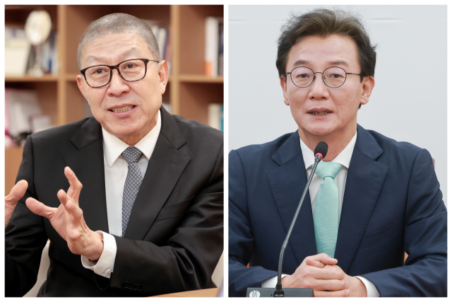 국민의힘 박형준(왼쪽) 부산시장 후보와 더불어민주당 전재수 후보. 부산일보DB