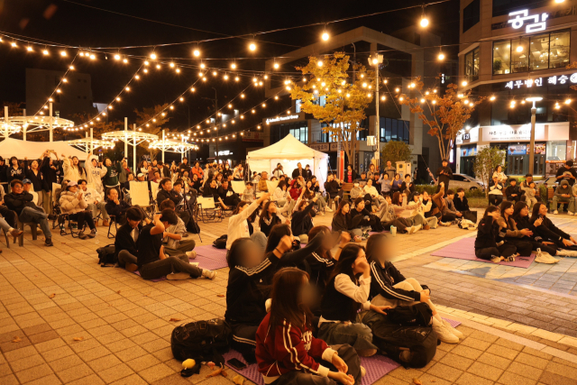 청년 슬세권으로 탈바꿈한 죽림 문화거리. 통영시 제공