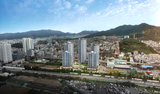 경남 김해시 부원지구 조감도. 김해시 제공