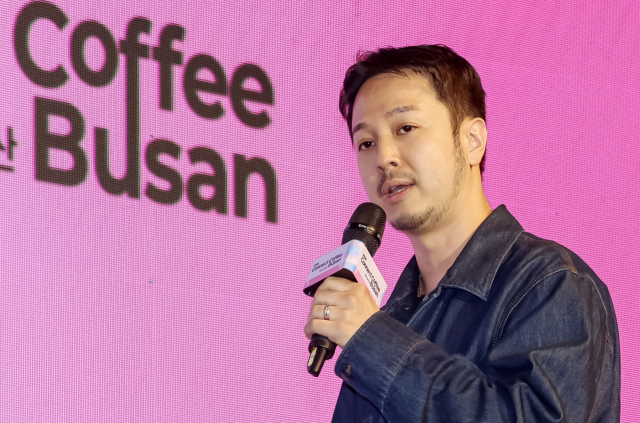 2026 커넥트 커피 부산이 15일 부산 해운대구 웨스틴조선에서 열렸다. 세션2 신은수 커피스니퍼 대표. 김종진 기자 kjj1761@