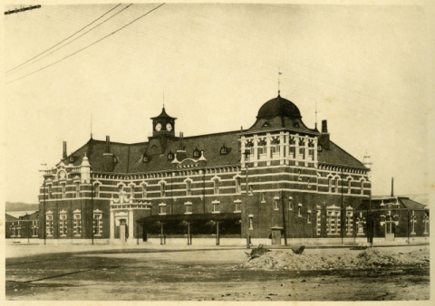 1910년경 부산역. 부산시설공단 제공