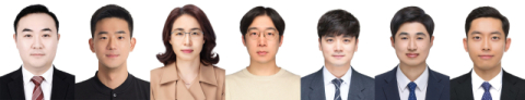 (왼쪽부터) 이상길, 남원일, 최윤희, 하지환, 최우영, 곽호정, 박종용 교수. 국립부경대학교 제공
