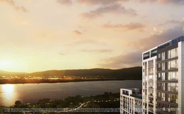 부감도. 모아건설산업(주)·로제비앙건설(주) 제공