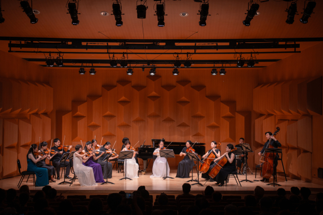 무지카비바 챔버앙상블 단체 연주 모습. 무지카비바 챔버앙상블 제공