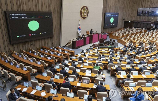 3차 상법개정안 국회 본회의 통과. 연합뉴스