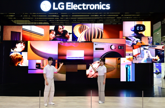 ‘2026 월드IT쇼’에 참가한 LG전자 부스 모습.LG전자 제공
