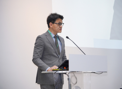 외교부 황준식 국장 개회사 사진.