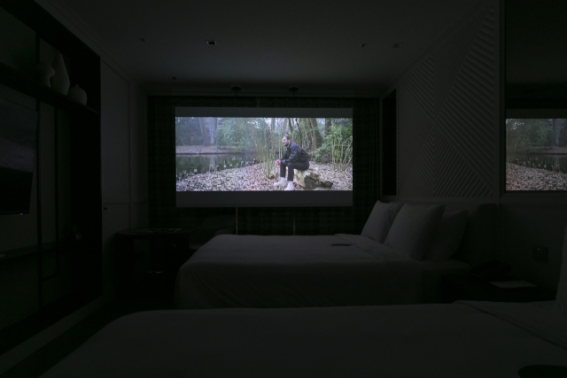 비디오아트 앳 미드나잇이 선보인 탁영준 작가의 '고동치네'(Pulsating), 2026. 루프 플러스 제공