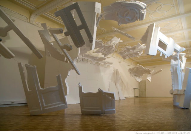 올해 포커스온 시각분야 선정자인 서민정 작가의 설치 작품. 부산문화재단 제공