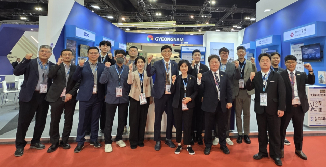 4월 20~23일 말레이시아 DSA에 참가한 경남 방산 중소기업들이 소정의 성과를 올렸다. 경남도 제공