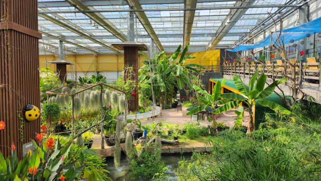 우포곤충나라 식물 온실. 창녕군청 제공·김진성 기자