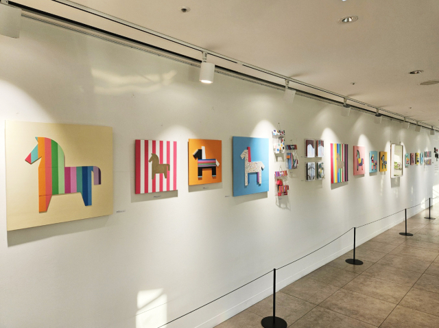 HUHU展 ‘KONIK : Wish Memory’ 전시 전경. 작가 제공