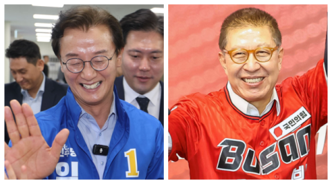 전재수·박형준 부산시장 후보, TV 토론 3번 한다