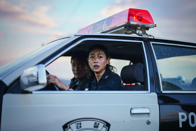 현대자동차의 클래식카 ‘스텔라’가 등장하는 영화 ‘호프’의 한 장면.현대차 제공