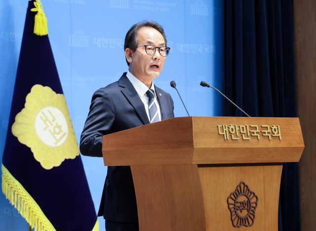 더불어민주당 강준현 선대위 공보단장. 연합뉴스