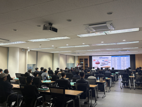 한국해운협회(서울)서 개최된 공동 입학설명회 모습. 국립한국해양대 제공