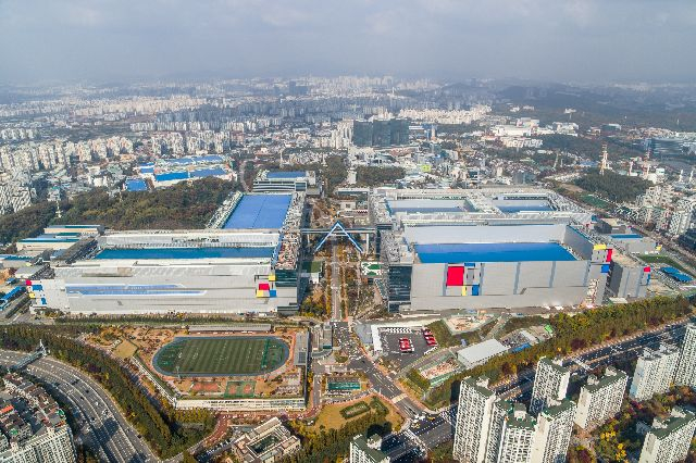 삼성전자 반도체 공장이 있는 화성캠퍼스 전경. 삼성전자 제공