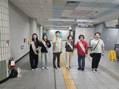 부산 북구, 도시철도 공중화장실 불법촬영카메라 합동점검 실시