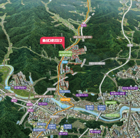 LH, 울산다운2지구 근린생활시설용지 33필지 신규 출시