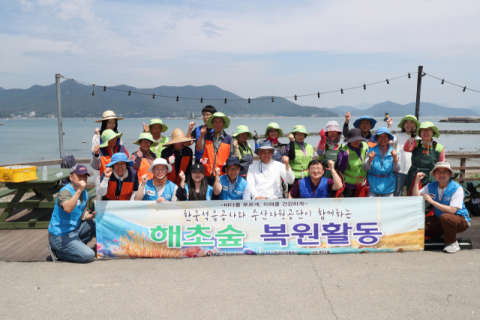 한국수산자원공단-한국석유공사, 잘피숲 복원 활동 실시