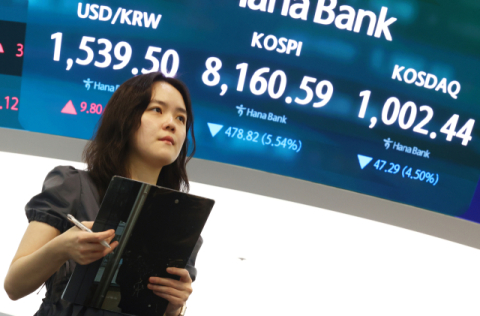 美 증시 폭락·고환율 쇼크, 코스피 '블랙먼데이' 공포