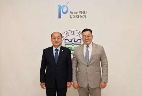 주부산 몽골영사관 부산대 내방 사진. (부산대 제공)