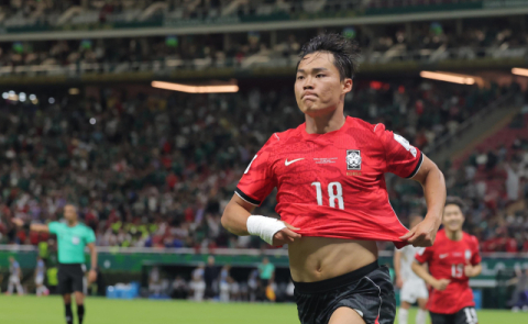 '오현규 결승골' 한국, 체코에 2-1 역전승